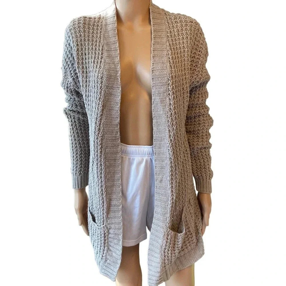 Express Cable Knit Cardigan Women Size XS/TP